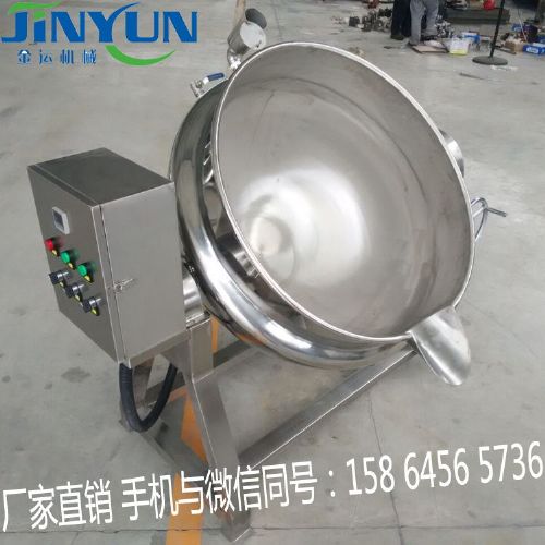 可傾式電加熱夾層鍋